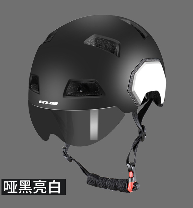 GUB V3 城市头盔电动电瓶摩托车头盔男女通用夏季防晒安全帽近视头盔带磁吸镜片