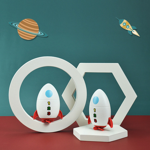 Baby bathroom water toys 2020 new product wind-up hot-selling toys bath fun water rocket factory direct sale