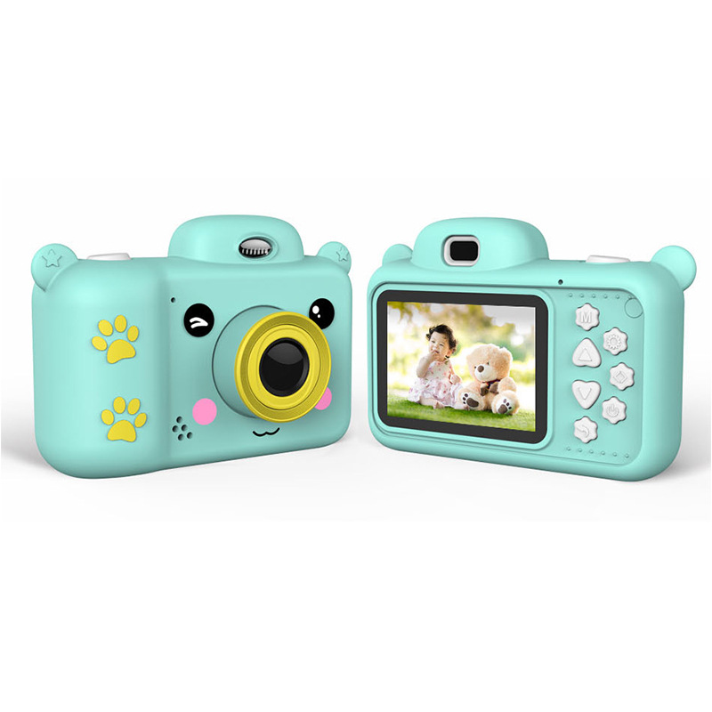 新款儿童相机迷你卡通小孩礼物数码相机玩具智能数码小单反可跨境