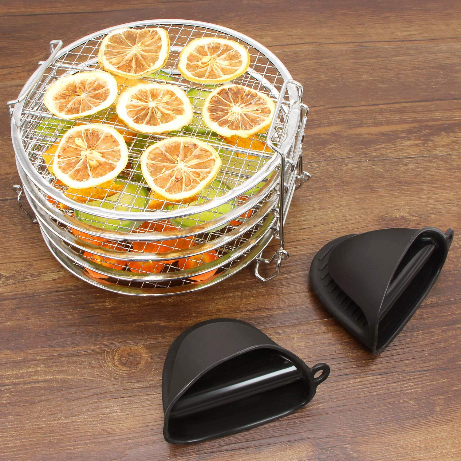 Airfryer fryer accessories 5 layers of grill suitable for Ninja Foodi dewater dried fruit rack