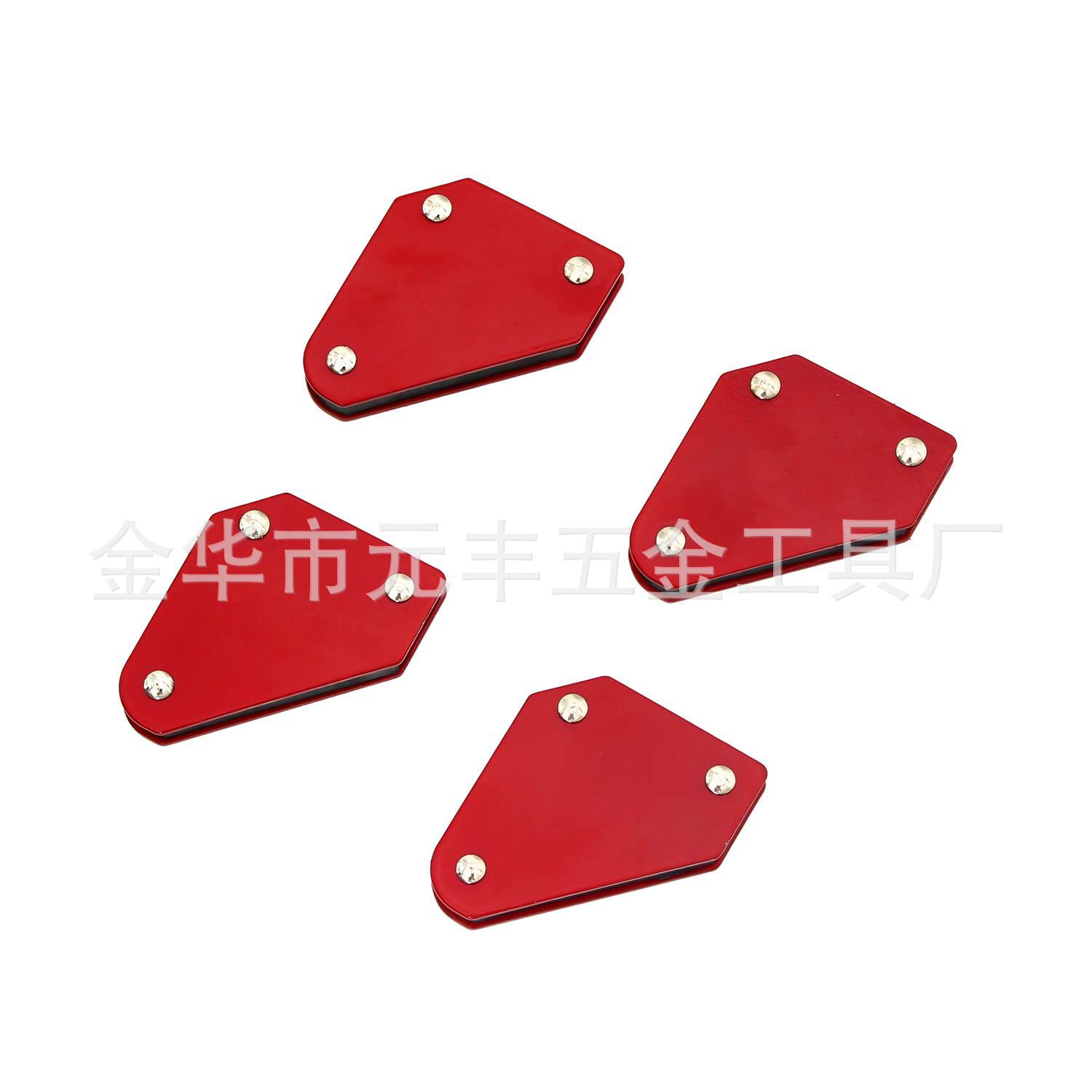 迷你4pcs9Lb三角焊接定位器 不带开关磁性固定角度工具 电焊配件