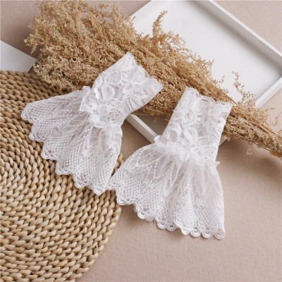 Lace Accessories Lace Elegant Chanel Style Three-dimensional Lace Exquisite Decorative Cuff Fake Collar