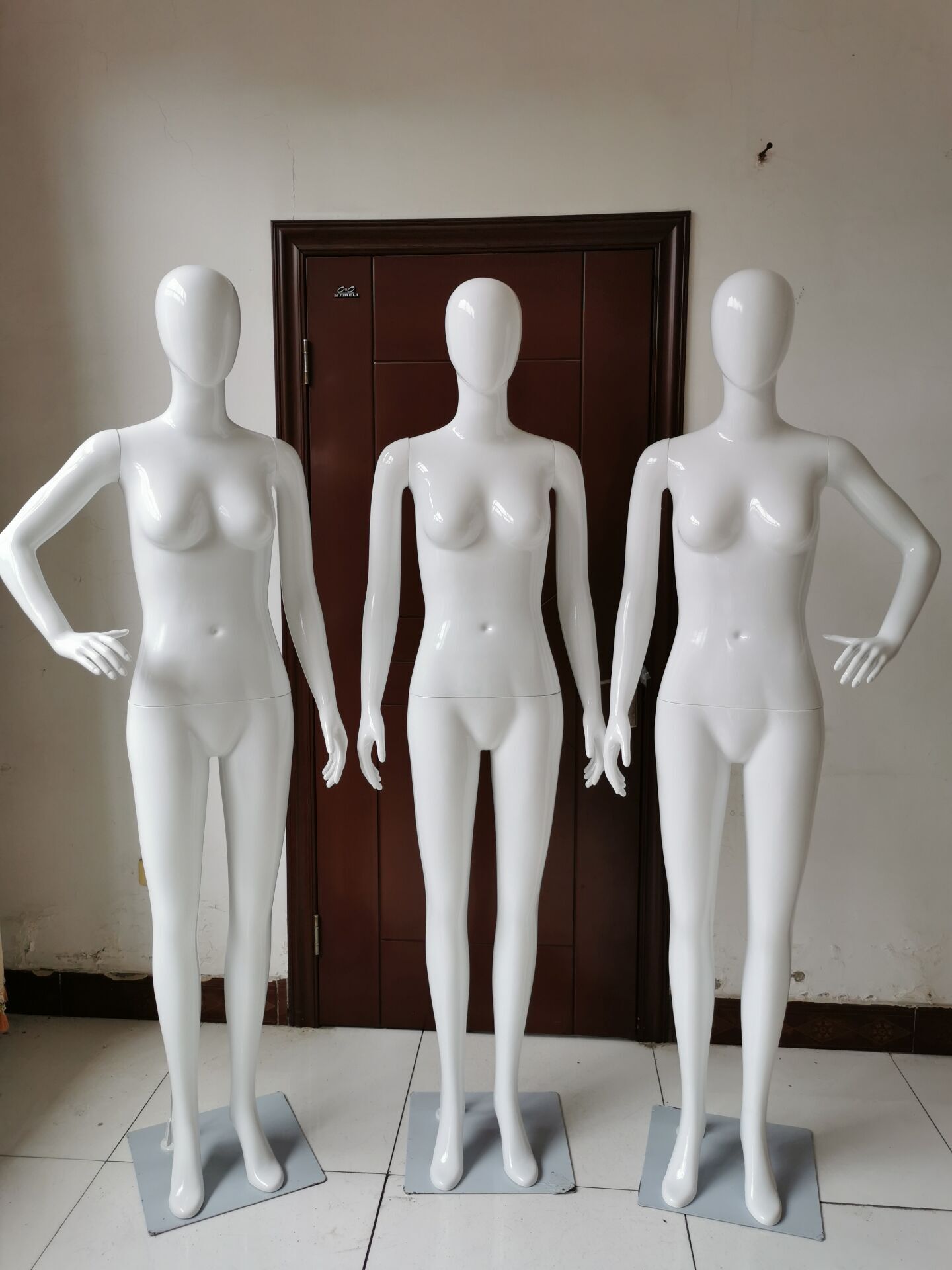 Model props female full body display sta...