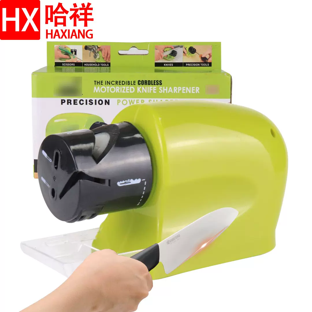 多功能电动手动磨刀器 快速磨刀石 磨剪刀菜刀螺丝刀家用厨房工具