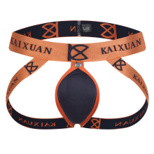 外贸货源男士丁裤情趣内裤U凸罩杯双丁裤GAY免脱开裆后空露臀t裤