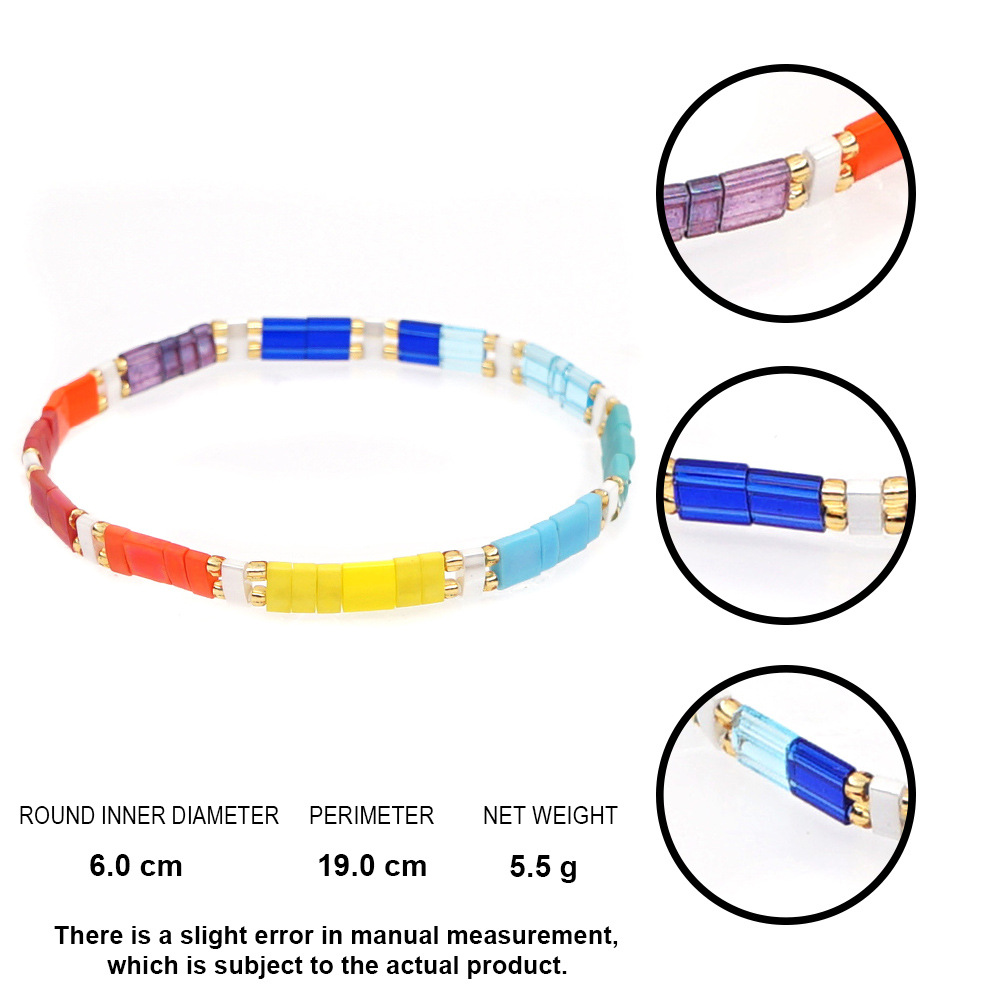 Fashion Rhombus No Inlaid Wholesale Bracelets display picture 22