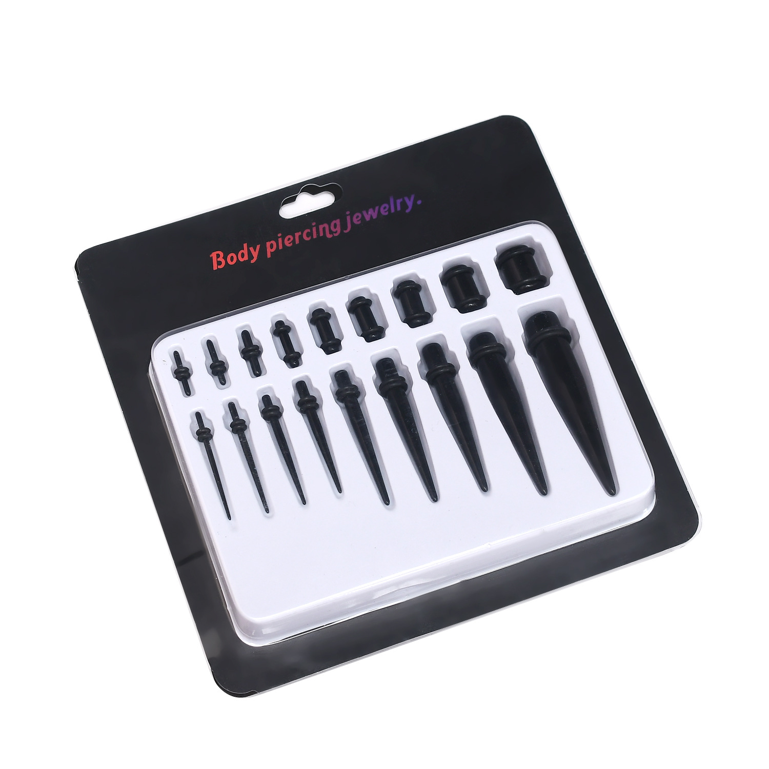 Пробка-туннель Orion Lust Tunnel Plug with Stopper с ограничителем, черный 5321180000 - Orion - Анальные тоннели - Купить