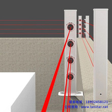 2/4/8光束激光对射探测器 监狱学校看守所周界入侵报警智慧弱电