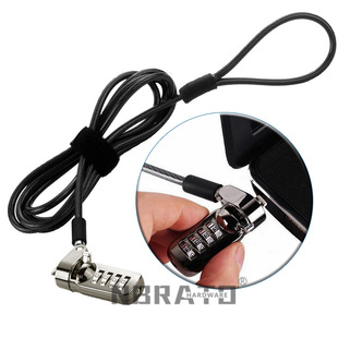 Hot sale notebook password lock password type monitor anti-theft lock four digit digital notebook universal password lock