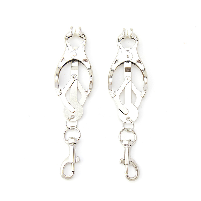 SM Adult Alternative Breast Mimi Butterfly Clip Hand Press Butterfly Elastic Clip Adult Sex Adjustment Toy_voghion.com