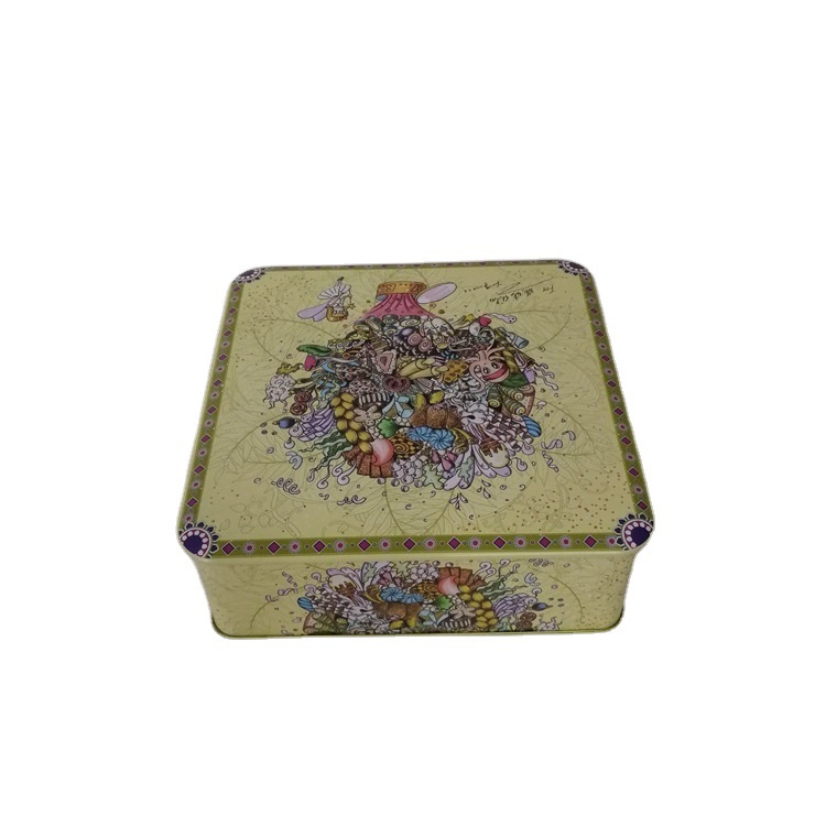 Caja de Hojalata para Polvo Nutricional y Alimentos