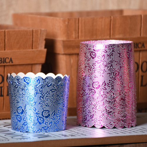 Small cake paper cup high temperature resistant machine-made cup with pattern muffin cup cake baking cup mold cake container