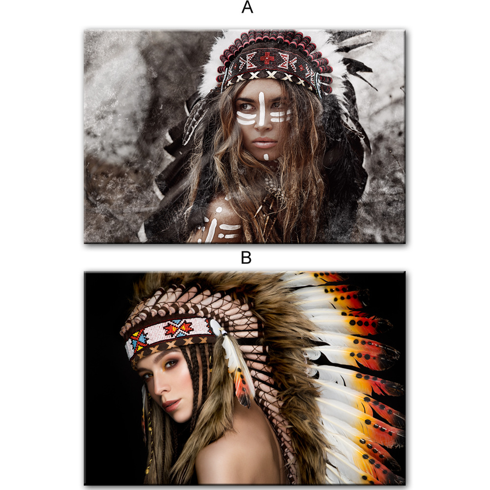 Indian-Pretty-Girl-Wall-Art-Ca