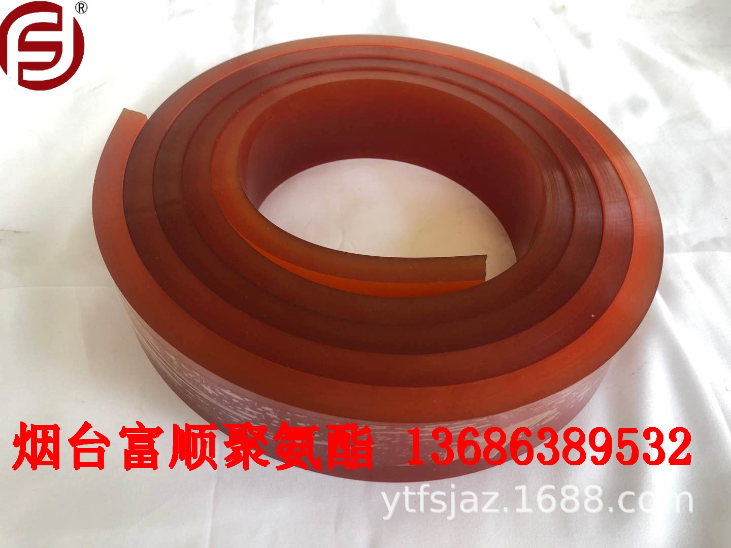烟台富顺生产绳锯机耐磨胶条胶皮 PU胶条胶皮  耐磨条 飞轮保护条