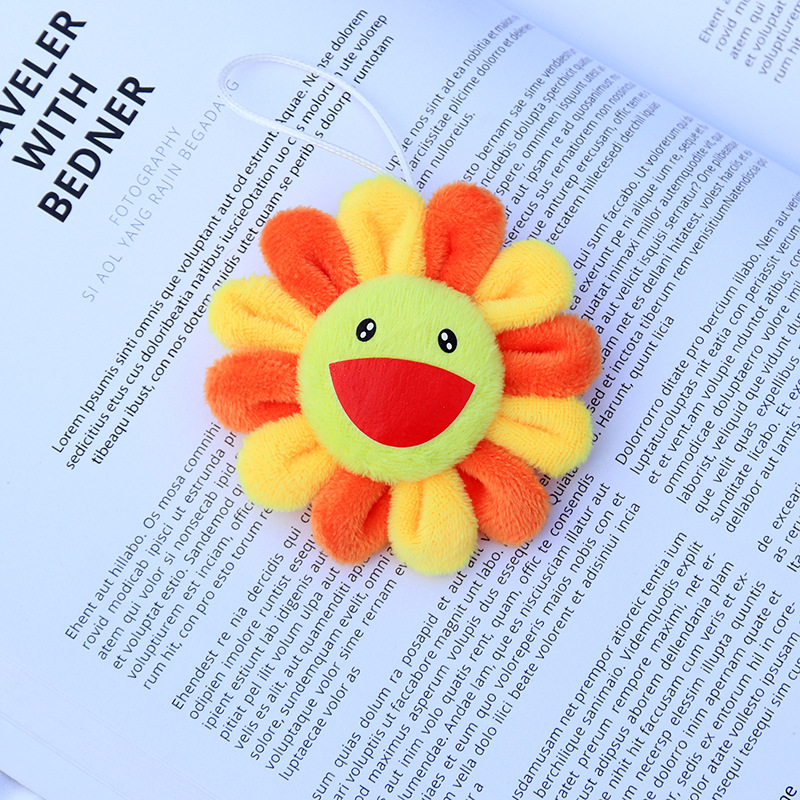 Cartoon Style Flower Flannel Flowers Unisex Brooches display picture 7