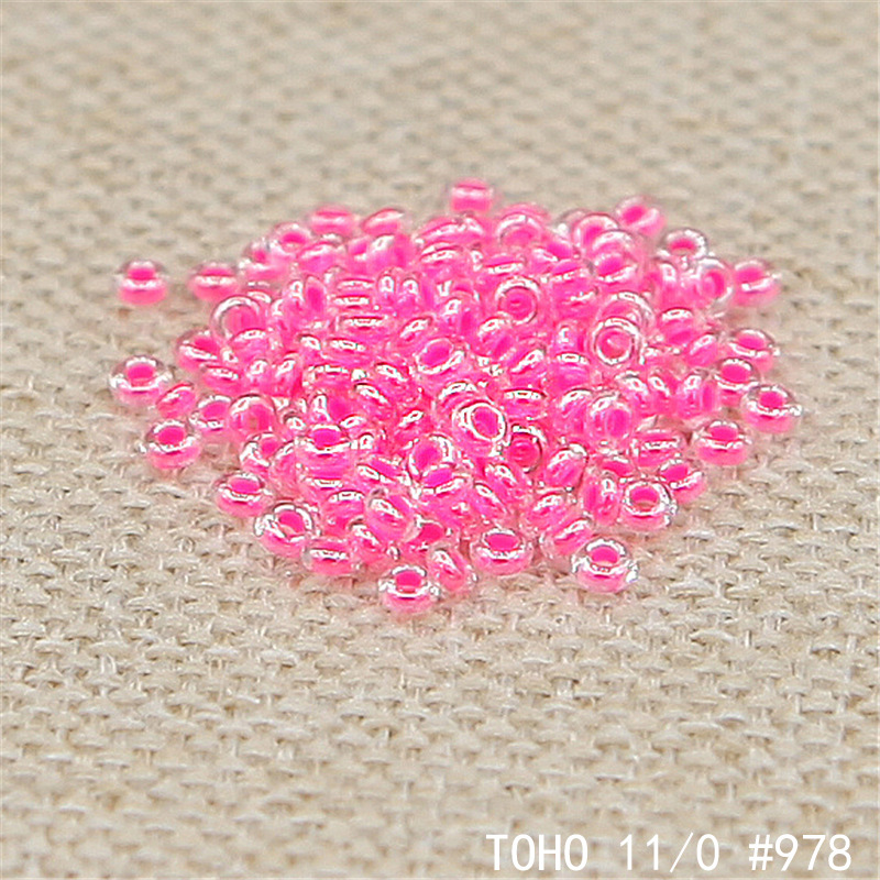日本进口玻璃米珠TOHO东宝11/0甜甜圈系列散珠手工DIY饰品配件10g详情图6