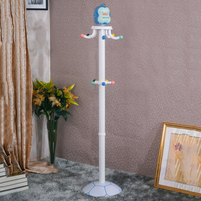 现货简易儿童卡通衣帽架可爱公仔挂衣架创意家用落地衣架厂家直销|ms