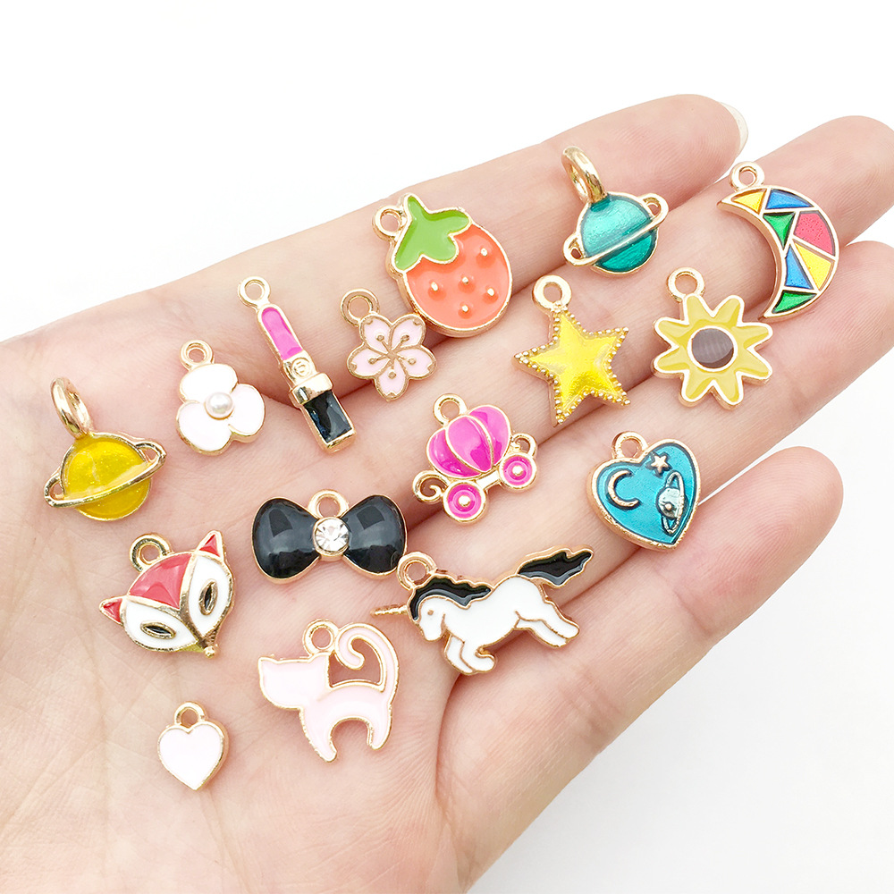 Cute Cartoon Alloy Enamel Jewelry Accessories display picture 9