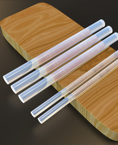Plastic transparent glue stick/DIY jewelry hot melt glue stick/hot melt glue strip 7MM11MM high viscosity hot melt glue