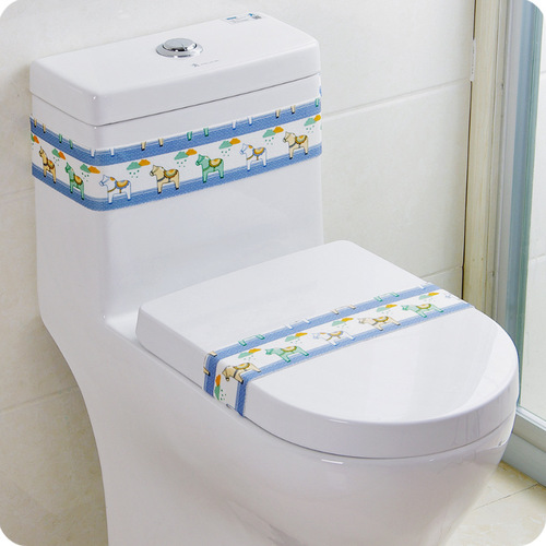 Home self-adhesive kitchen sink washstand waterproof stickers wash basin anti-fouling electrostatic water-absorbent stickers bathroom toilet stickers