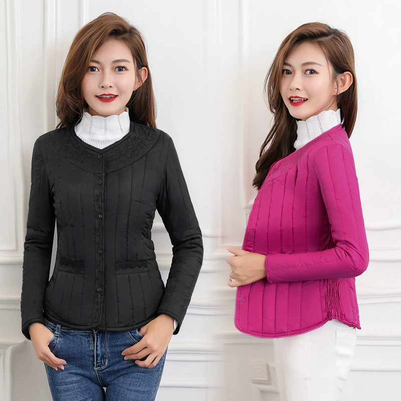 2023 новое пальто с хлопковой подкладкой, женская зимняя короткая куртка с хлопковой подкладкой, женская тонкая внутренняя одежда, нижнее теплое пальто с хлопковой подкладкой, зимняя одежда