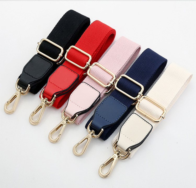 1 Piece Cotton And Linen Solid Color Bag Strap display picture 2