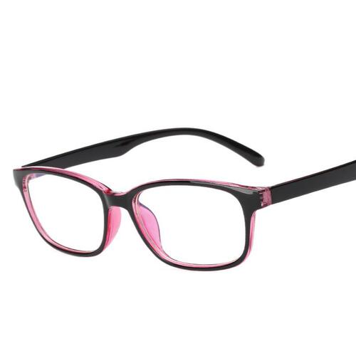 Anti-radiation glasses for men and women, anti-blue light, no degree, flat eye protection, myopia, computer mobile phone, Korean version eye frame for women, trendy