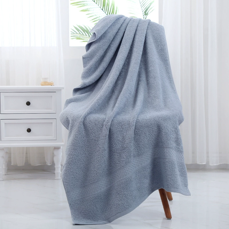 Банное полотенце, 70×140 см, впитывающее, для дома и салонов, ассортимент цветов