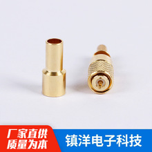 专业批发射频同轴连接器 M5-窗口压-1.5 全铜镀金 可加工定 制