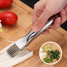 304不锈钢葱丝刀切葱器 厂家销售切葱丝器创意葱花器厨房小工具