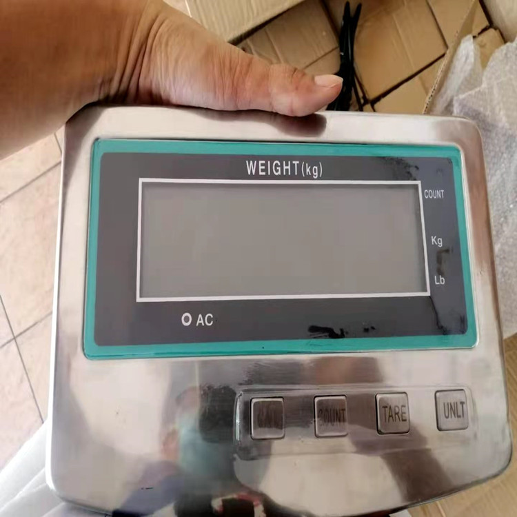 2020 nuevo instrumento de báscula electrónica, báscula de mesa, medidor de peso, botón de acero, pantalla grande, exportación en inglés image 2