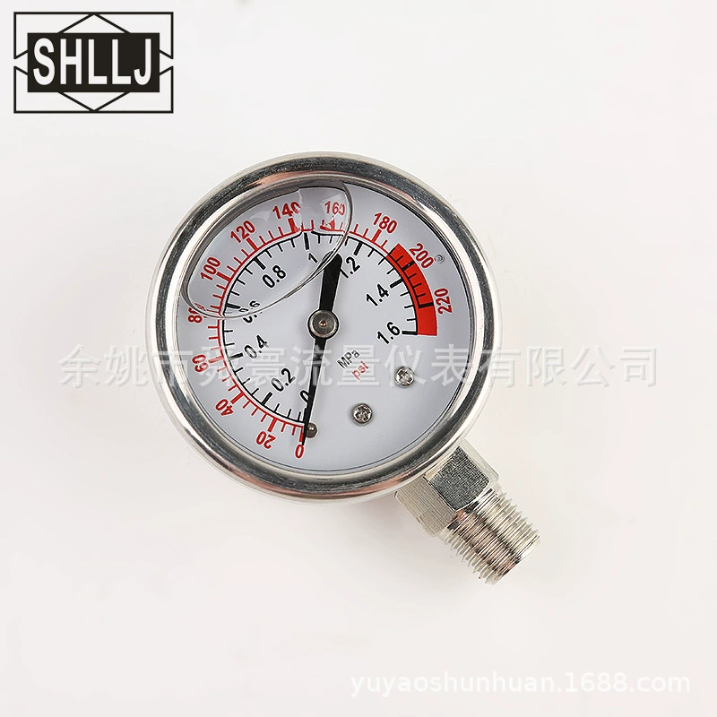 SHLLJ Yuyao Shunhuan производитель специализируется на поставке картометр YN-60/Y50 манометр