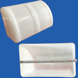 白色塑料挖斗 提升机专用平口料斗 3321浅畚斗 DQ/LQ/QB 白色瓦斗