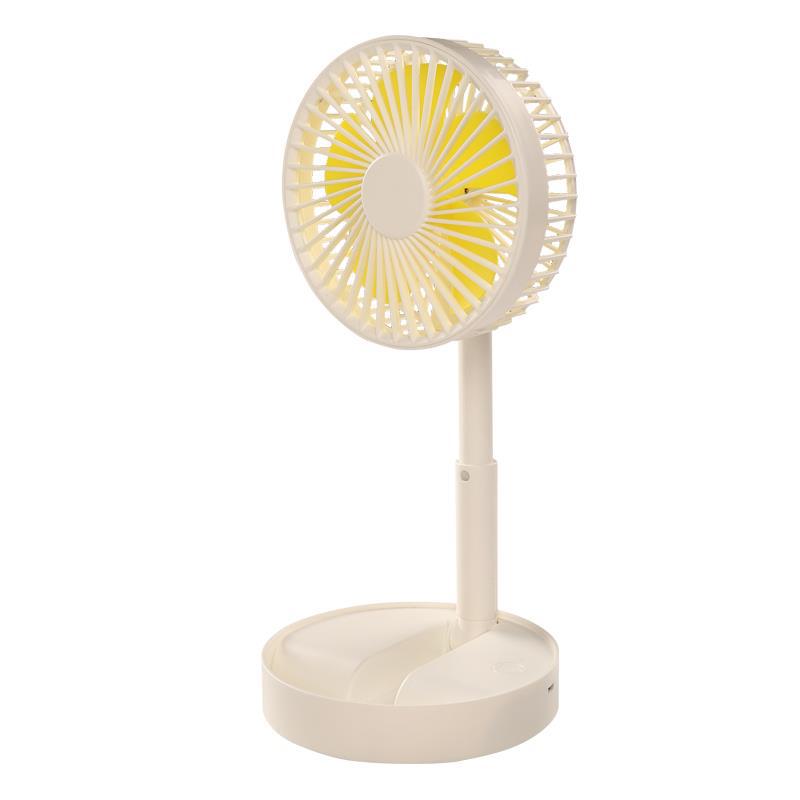 Table variable folding telescopic handheld adjustable small air fan