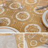 PVC lace hot gold table cloth lace hot silver tablet, waterproof and anti -hot anti -sliding tablecloth manufacturer direct sales small wholesale