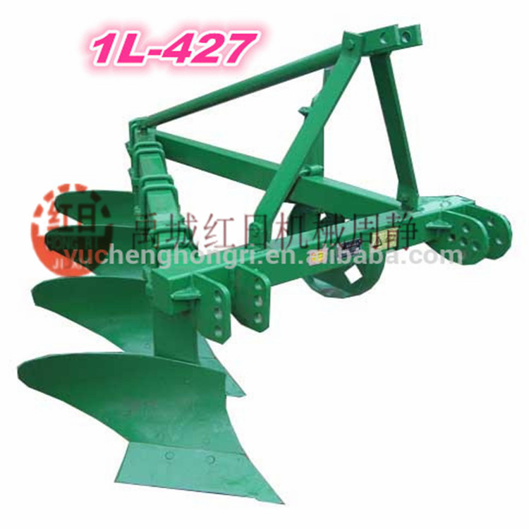 1L-427铧犁   阿里巴巴实拍耕整地铧式犁   红日出口液压翻转犁