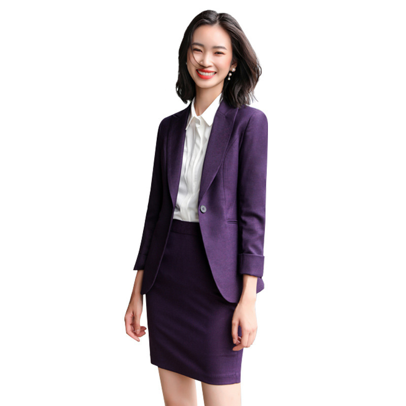 職業服気質女神範スーツスーツ正装韓国版ファッション気質ビジネス高級スーツol作業服|undefined