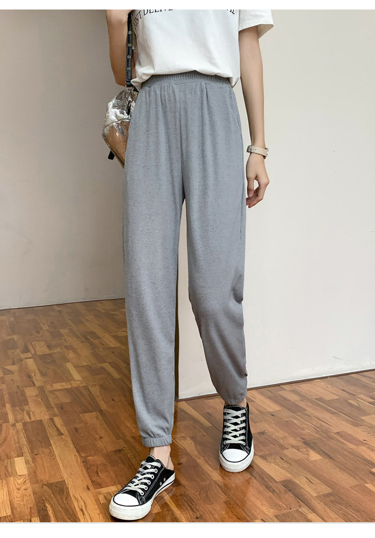 Pantalon léger femme en coton - Ref 3430172 Image 44