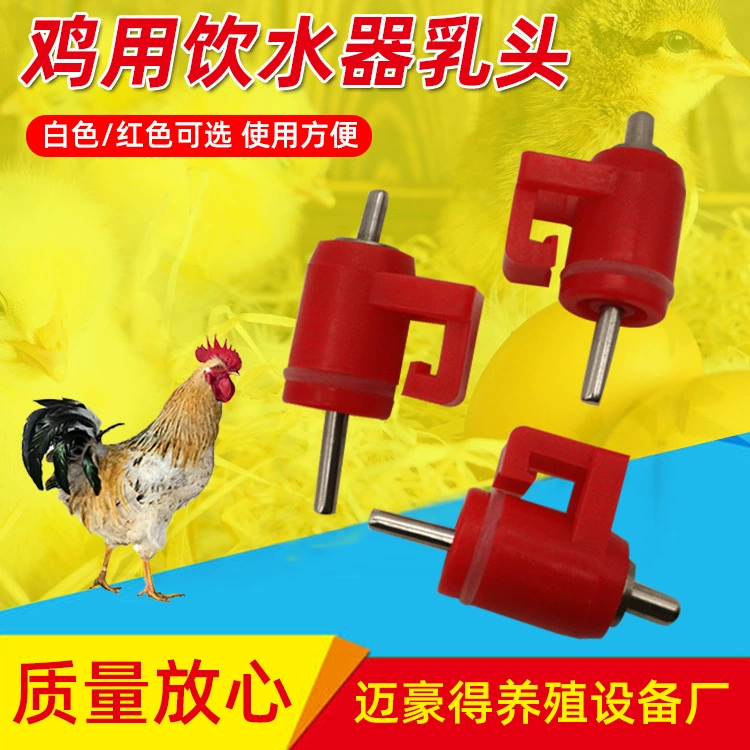 Курица бутылка питьевой воды соска стальной шарик типа соска Курица Утка питьевой воды оборудование поставки