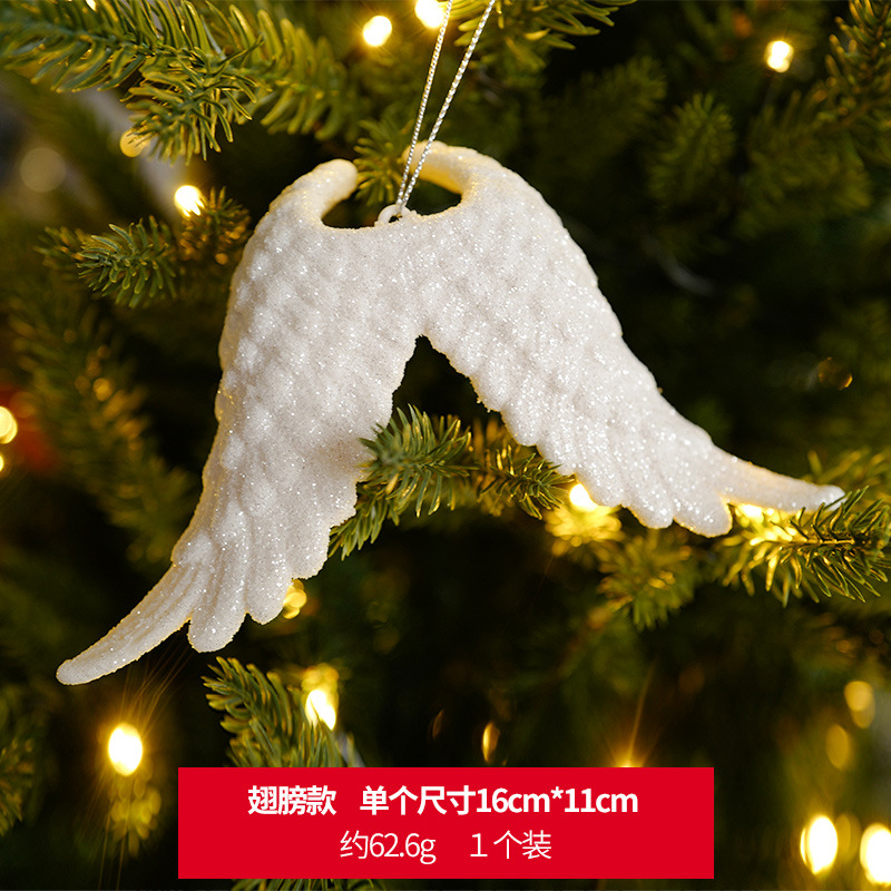 Qingqi 2022 nuevas decoraciones de Navidad exquisito lindo dibujos animados mini árbol de Navidad pequeño colgante accesorios diseño