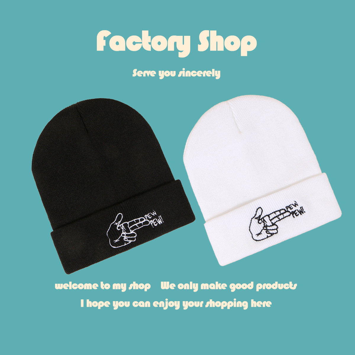 Fashion Hip-hop Knitted Hat display picture 2