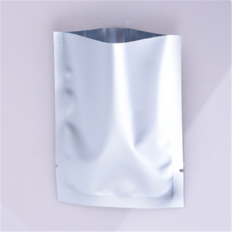 银色纯铝平口袋 干货腊肉包装袋真空包装袋塑料袋 环保食品铝箔袋
