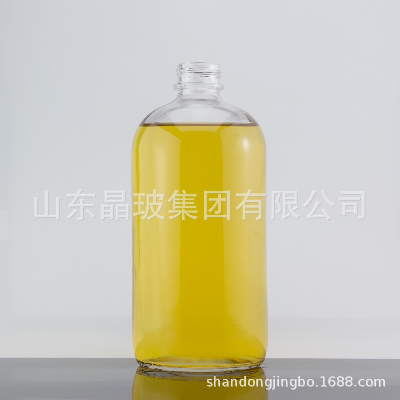 厂家直销玻璃酒瓶 750ml透明伏特加酒瓶 威士忌酒瓶 洋酒瓶