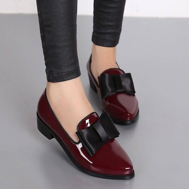 Fashion large size single shoes ladies 2...