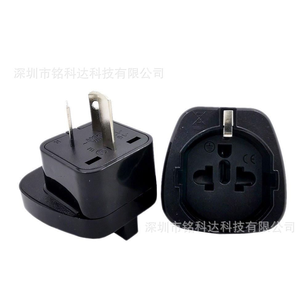 韩国电器插头转换器欧标插孔转国标德国电器中国用转换SD-16