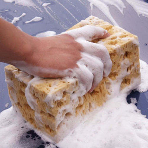 Car wash sponge extra large cleaning honeycomb coral car wipe thick absorbent sponge block car supplies car wash tools