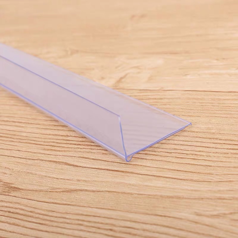 L型黏贴平面条 超市市卡条 塑料粘贴平面卡条 平面价签条X20