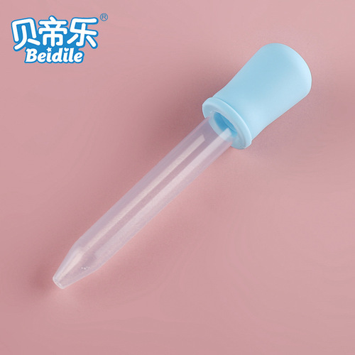 Manufacturer supplies silicone dropper medicine dispenser, baby medicine feeder with scale, dropper type medicine feeder with spoon