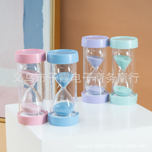 Direct Manufacturer Wholesale 30-Minute Timer Creative Gift Anti-Drop Children's Funnel Toy Decorative Safer Hourglass