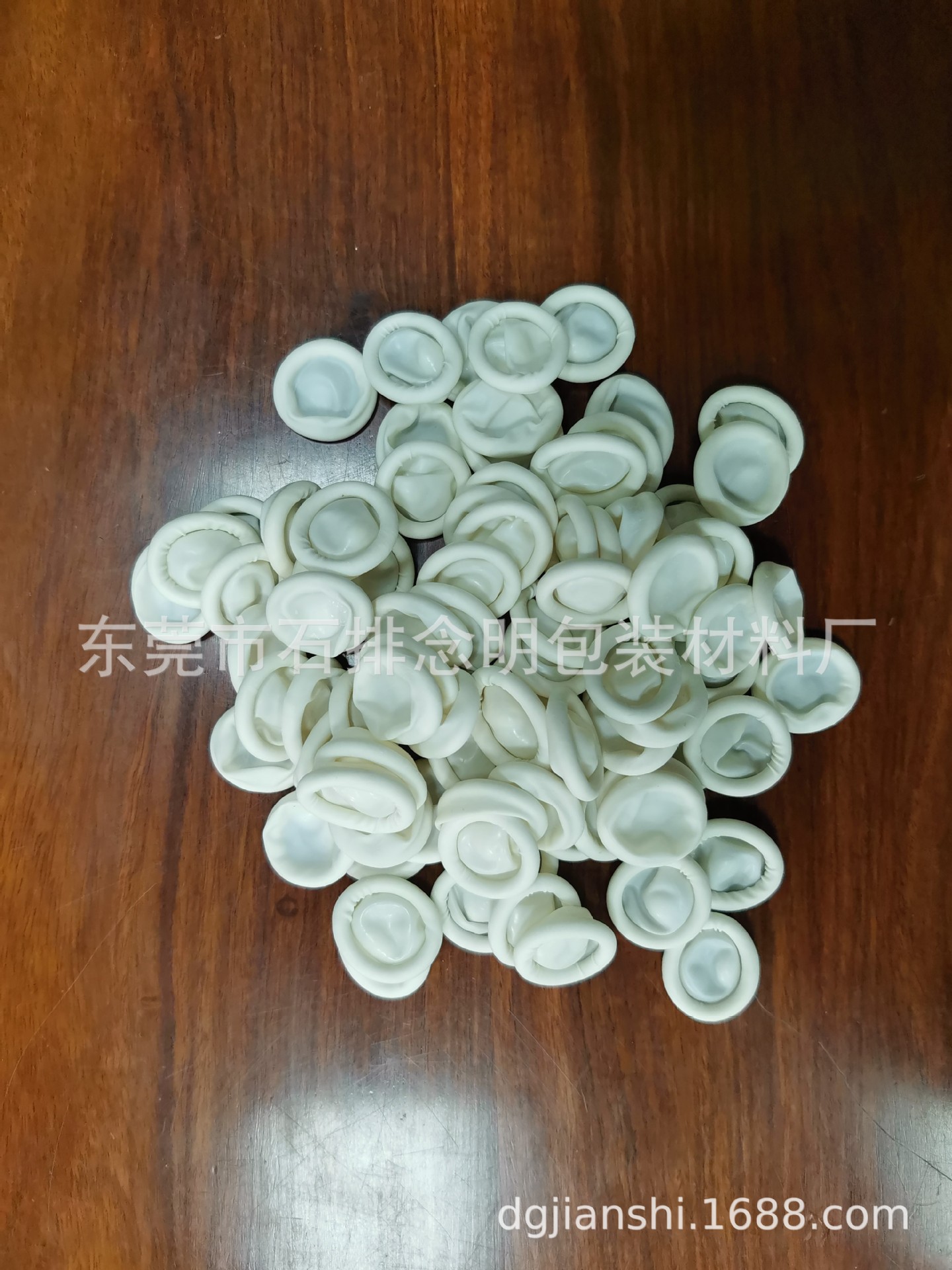 批发 胶手指套白色 黄色防静电 劳保工业一次性加厚耐磨 乳胶指套